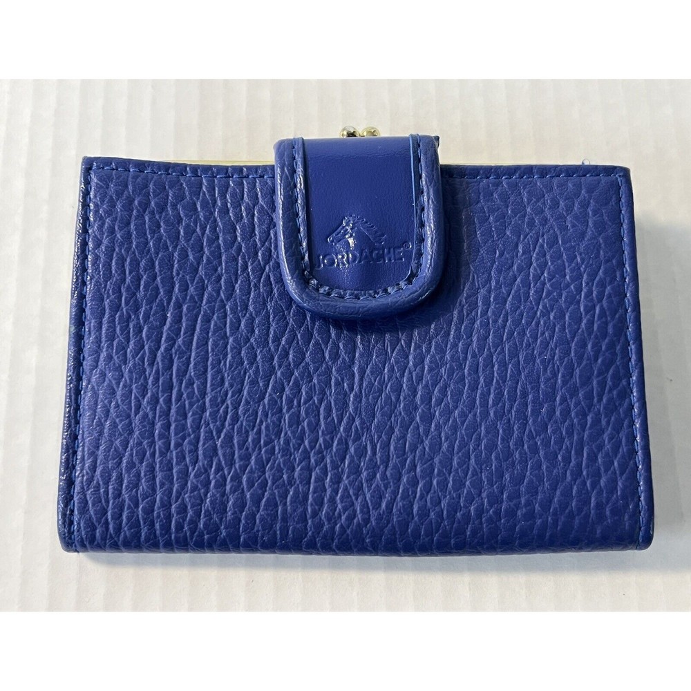 Jordache  Coin Purse Vintage Blue 5 1/4 X 3 3/4